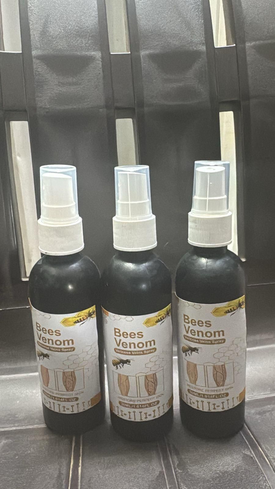 Bee Venom Spider Veins Spray (Pack of 2) – Bee Venom & Vitamin K Based Skin Comfort Formula