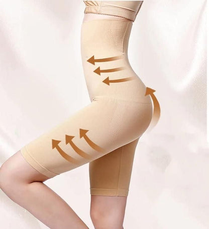 4-in-1 Body Shaper for Women – Slim Tummy, Back, Thighs & Hips | Seamless Tummy Tucker Shapewear – Black