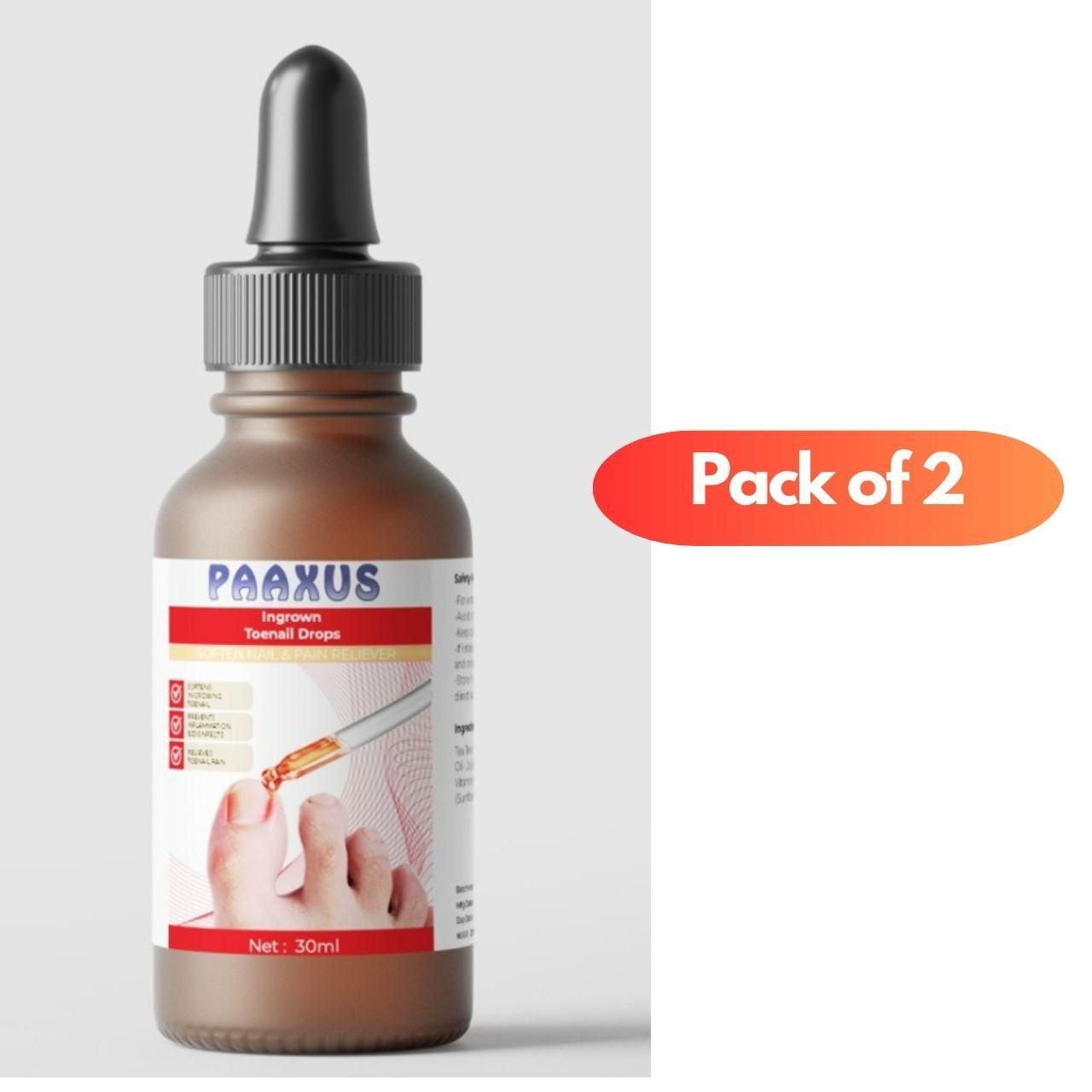 Ingrown Toenail Care Drops 60ml (Pack of 2) – Nail Care Solution