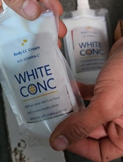 Body CC Cream with Vitamin C – Japanese Whitening Cream for Face & Body (100g Each, Pack of 2)