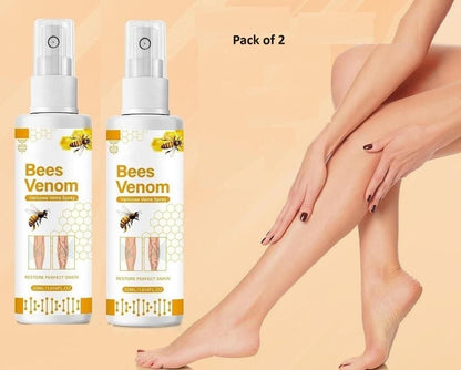 Bee Venom Spider Veins Spray (Pack of 2) – Bee Venom & Vitamin K Based Skin Comfort Formula