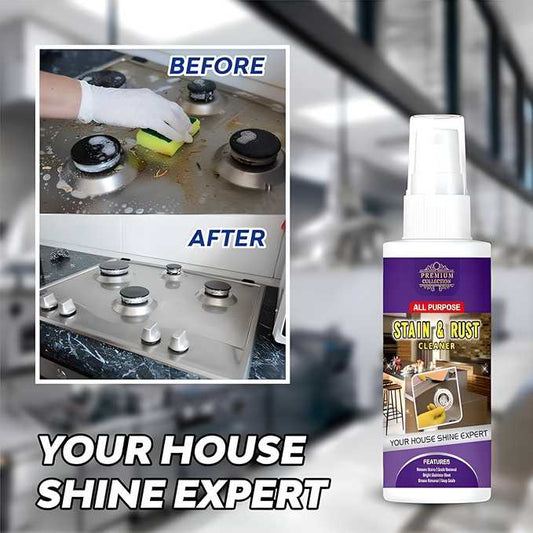 Multipurpose Stain & Rust Remover Spray (200ml) | Deep Cleaner for Kitchen, Home & Bathroom