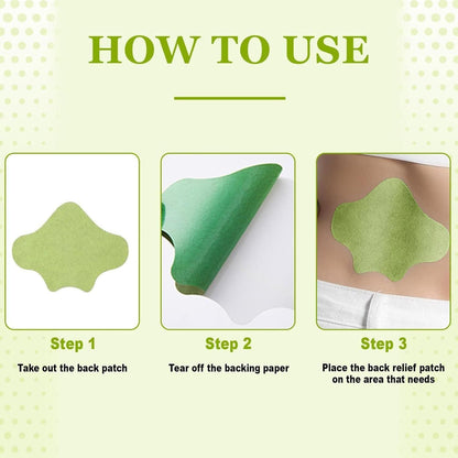 Self Heating Knee Pain Relief Patches – Moxa Heat Therapy (Pack of 10 / 20 / 30)