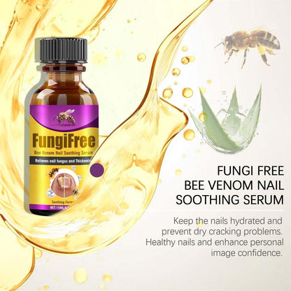 Fungi Free Nail Care Serum with Bee Venom – Nail Repair & Nourishing Solution (15ml × 2 | Pack of 2)