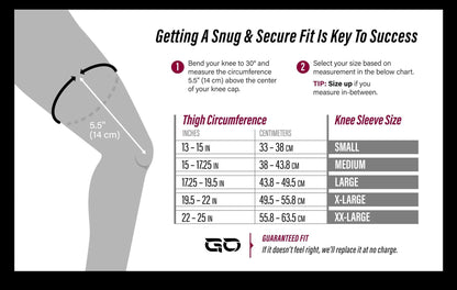 Unisex Bamboo Charcoal Elastic Warm Knee Sleeves – Knee Support & Compression (Pack of 2)