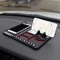HSR Multifunction Anti-Slip Car Dashboard Phone & GPS Holder | Silicone Pad