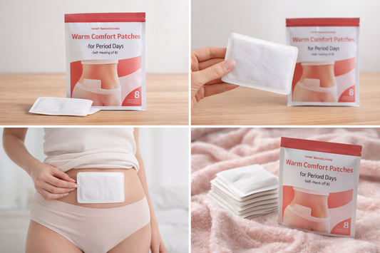 Warm Comfort Patches for Period Days — Self-Heating Pads (Pack of 8)