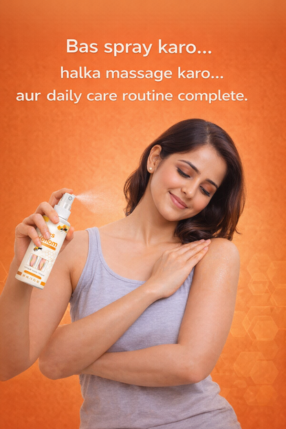 Bee Venom Spider Veins Spray (Pack of 2) – Bee Venom & Vitamin K Based Skin Comfort Formula