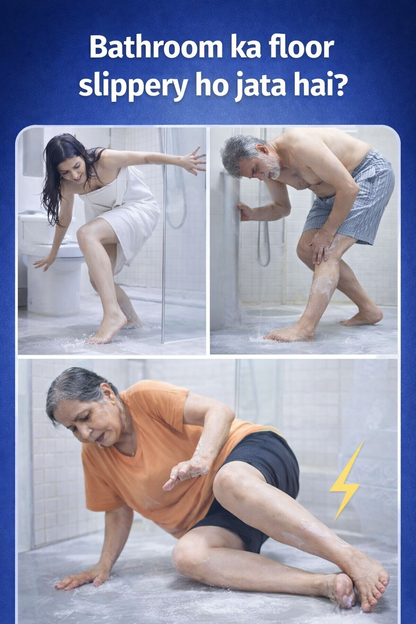 Silicone Bathroom Foot Scrubber Mat – Anti-Slip Shower Massager & Cleaner