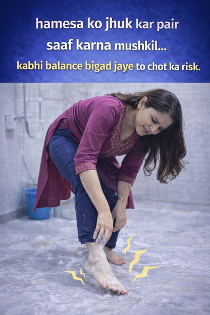 Silicone Bathroom Foot Scrubber Mat – Anti-Slip Shower Massager & Cleaner