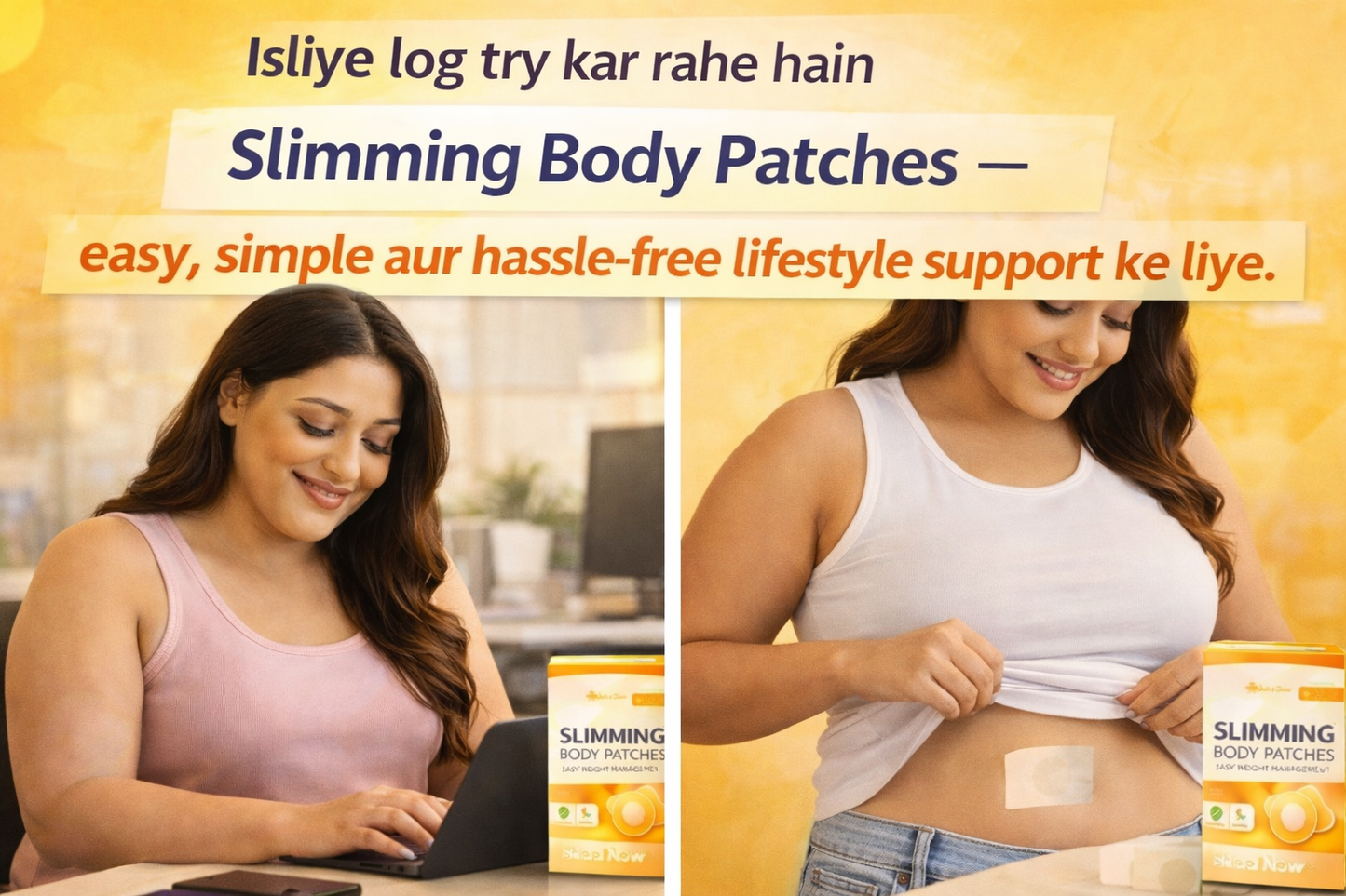 Slimming Body Patches – Belly Button Stickers for Weight Management Support (Pack of 30)