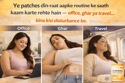 Slimming Body Patches – Belly Button Stickers for Weight Management Support (Pack of 30)