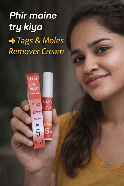 Tags & Moles Remover Cream (Pack of 2) – Skin Care Formula