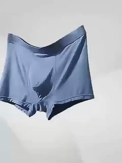 Men’s Ice Silk Breathable Boxer Briefs – Pack of 3 (Regular Fit | Soft & Stretchable)